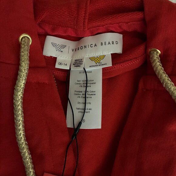 Veronica Beard red/orange Hooded Dickey NWT - Picture 7 of 10